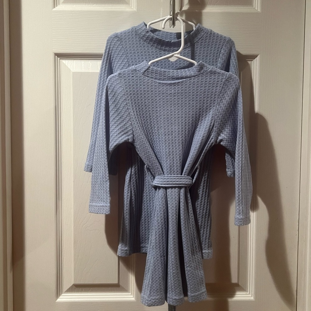 Long sleeve toddler sweater dress